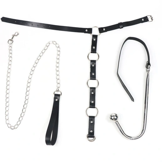 and EverydayUse Hook with Anal Leash Kinky 5853 Collar 0827